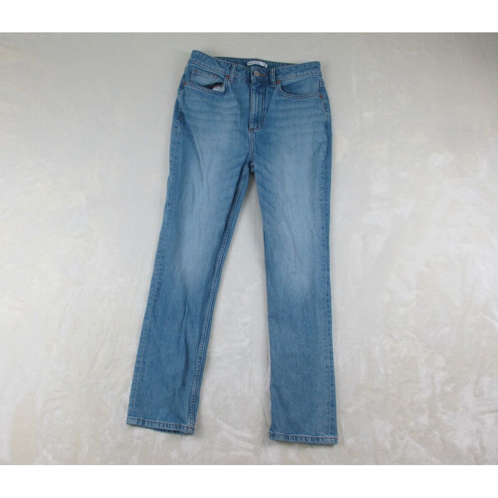 Elizabeth & James Pants Womens 8 Blue Jeans Denim‎ Vintage Straight Y2K 29x27* - Picture 2 of 11